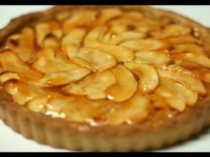 كعكة التفاح الشهية